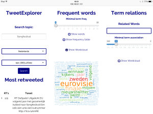 TweetExplorer search tweets