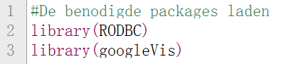 Packages laden R
